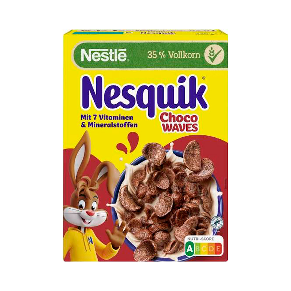 Готовый завтрак Nesquik Choco Waves   330гр