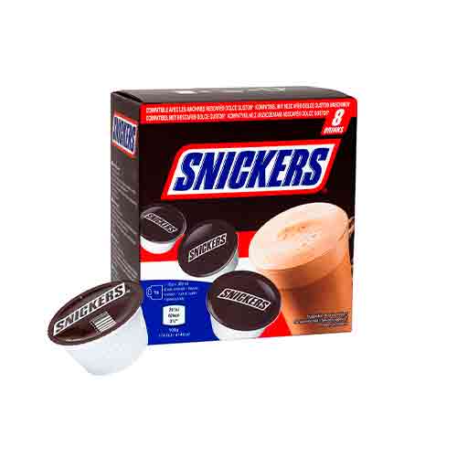 Горячий шоколад Snickers в капсулах   120гр