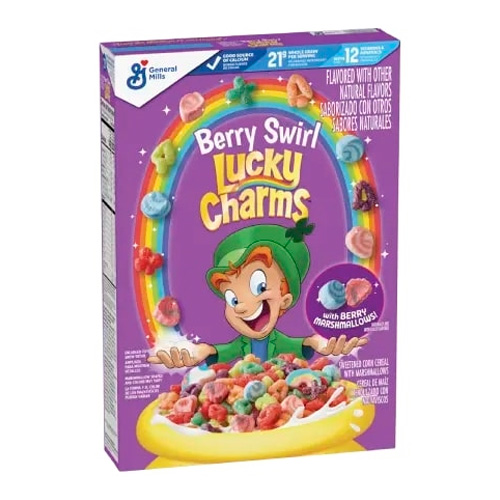Готовый завтрак Lucky Charms Berry Swirl  309гр