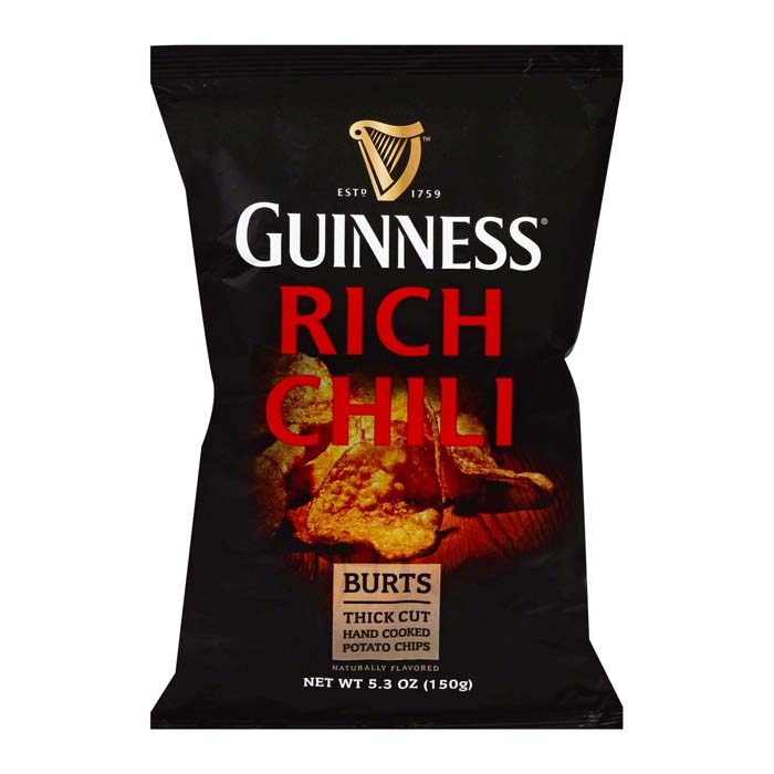 Чипсы картофельные Guinness Rich Chili 42 гр.