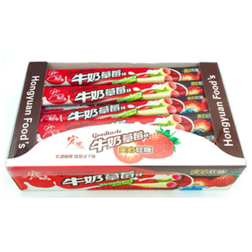 Тянучка Goodtaste Sour Strawberry And Milk 13гр.