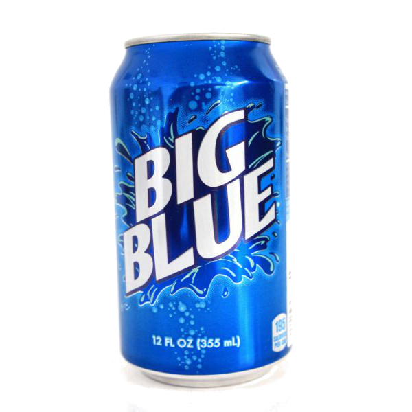 Газ. Напиток Big Blue 0,355л США