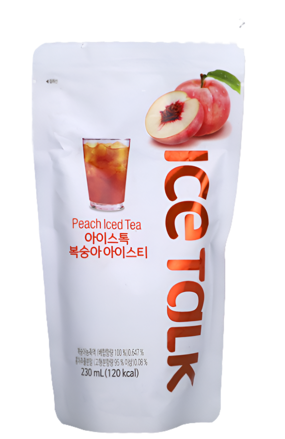 Напиток безалкогольный ICE TALK ZERO SUGAR PEACH ICE TEA    230мл