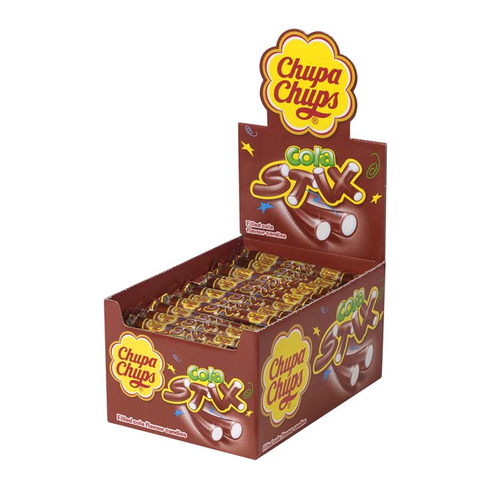 Жев. конфеты Chupa Chups Cola Stix 10г