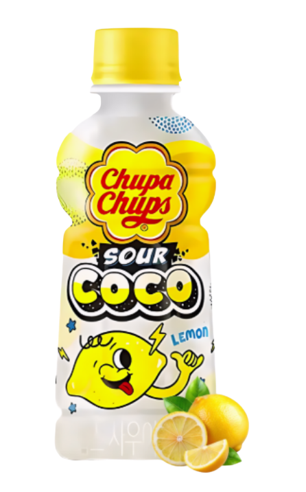 Напиток безалкогольный Chupa Chups SOUR COCO Lemon    240мл