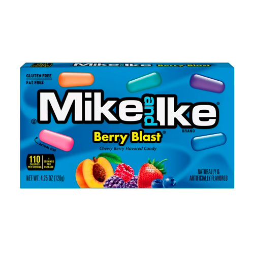 Конфеты Mike&Ike Berry Blast   120гр