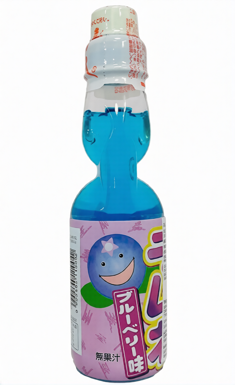 Газ.напиток Ramune со вкусом черники м  200мл