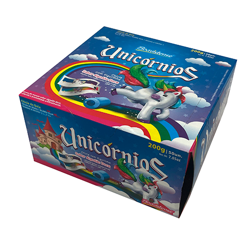 Жев. резинка Unicorn Cotton Candy 4гр.