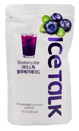Напиток безалкогольный ICE TALK BLUEBERRY  пакет 230мл