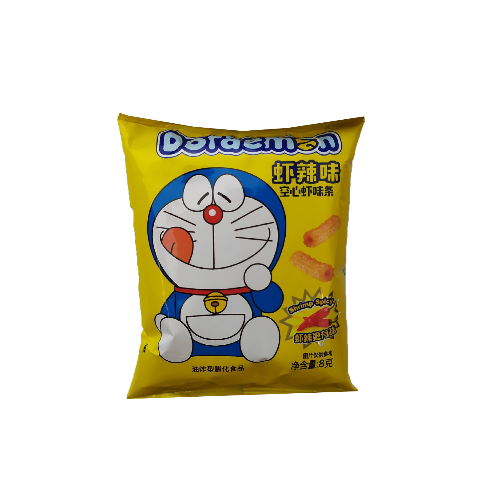 Чипсы Doraemon Shrimp spicy 8гр. Китай