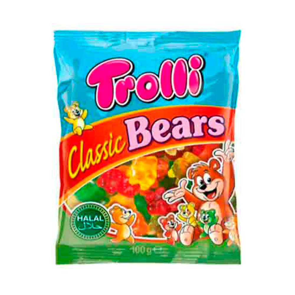 Жев.мармелад Trolli Classic Bears   100гр