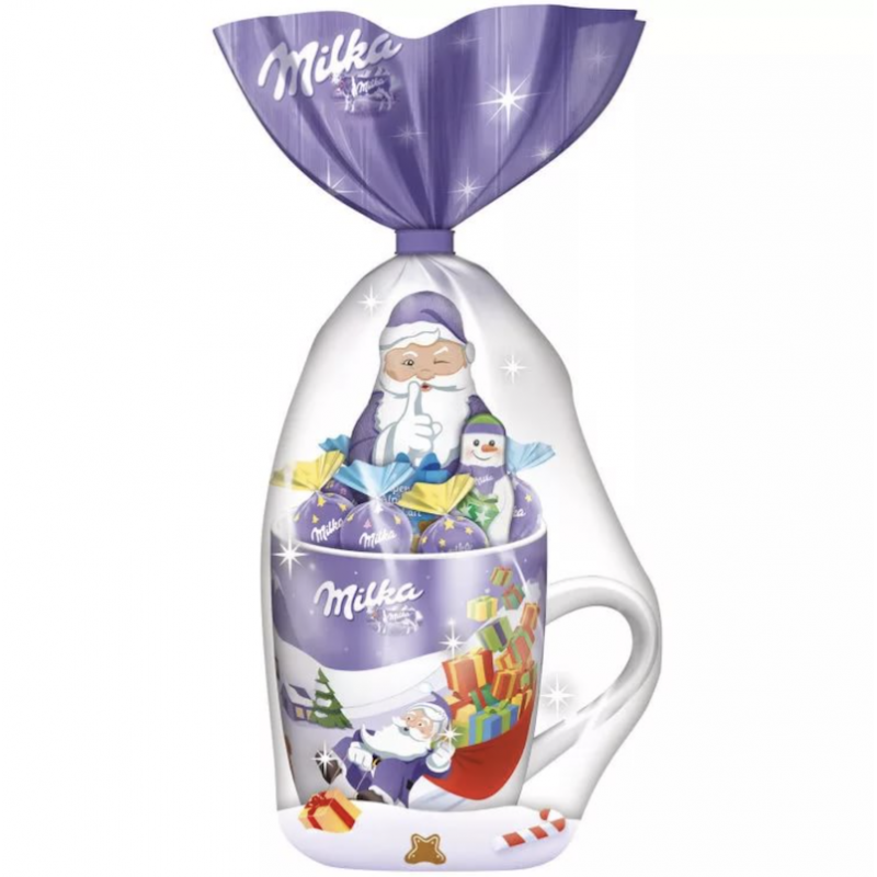 Набор кружка+шоколад Milka Xmas Mug   99гр