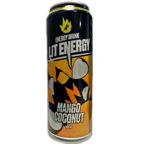 Напиток энергетический Lit Energy Mango-Coconut 450мл