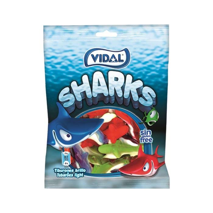 Vidal Sharks Мармелад 70гр. Испания