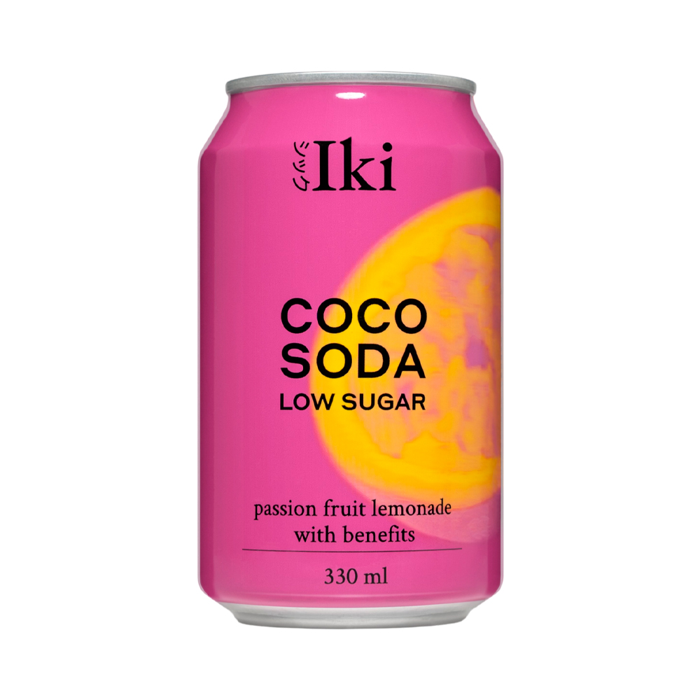 Газ.напиток Iki Coco Soda Passion fruit   330мл