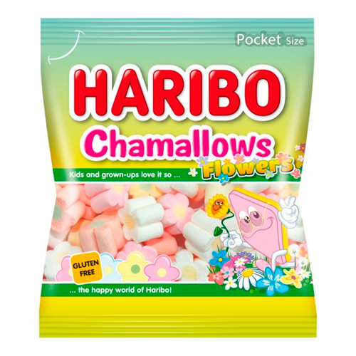 Маршмеллоу Haribo Chamallows Flowers 100гр.