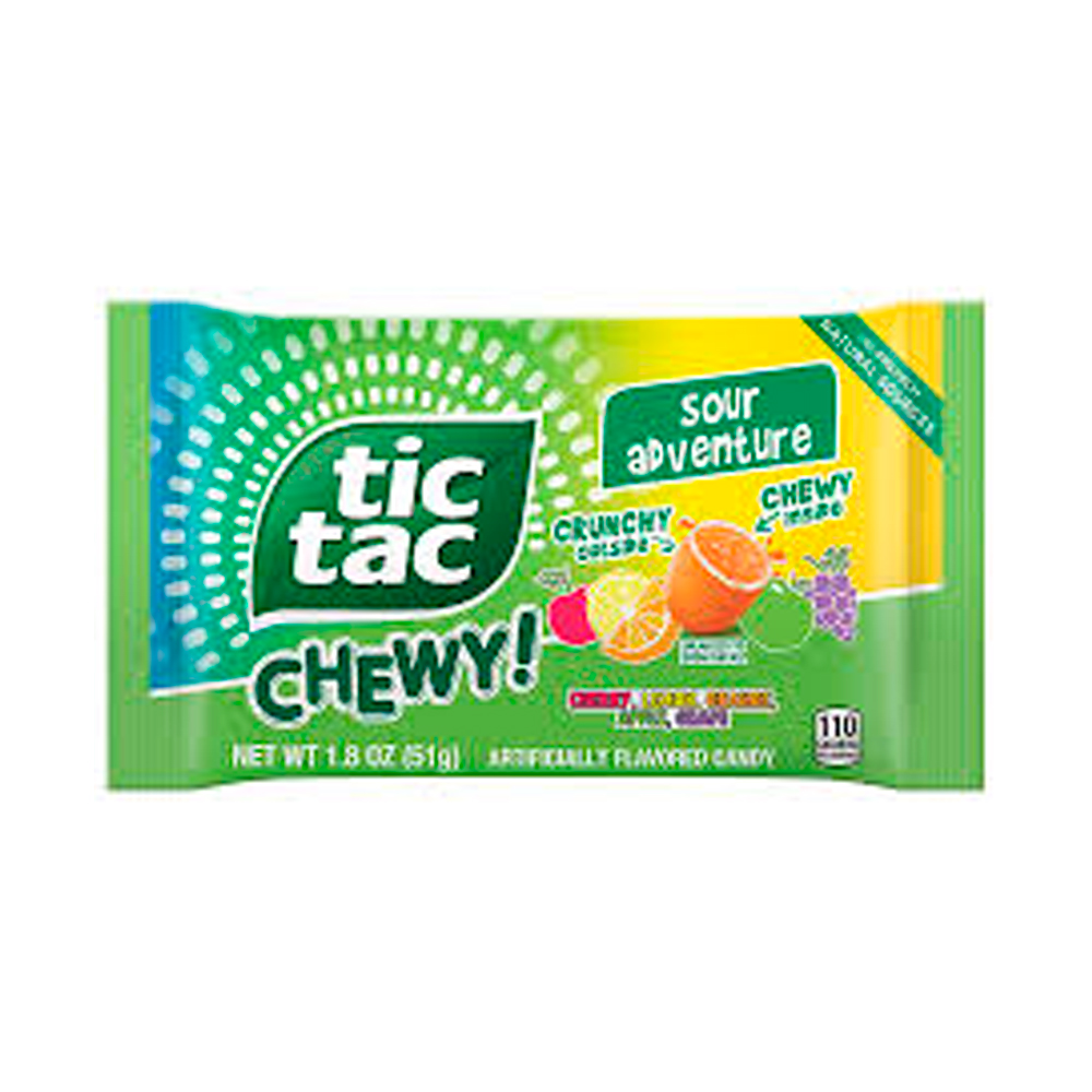 Драже Tic Tac Chewy Sour Adventure   30гр