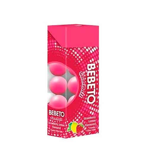 Жев.резинка Bebeto Gumball со вкусом Клубника и Лимон 25,2гр