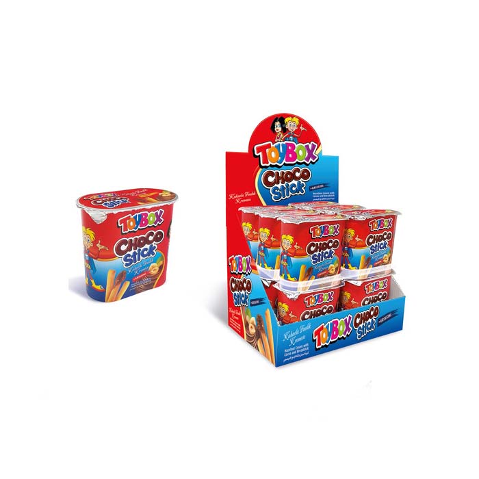 Ореховая паста TOYBOX с какао и хлебными палочками 56гр