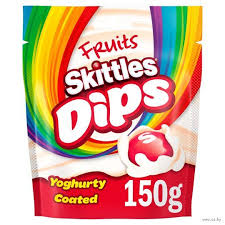 Драже Skittles Dips Yoghurt Coated 150г