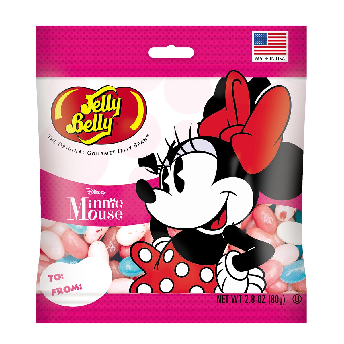 Драже Jelly Belly Minnie Mouse Bag 80гр