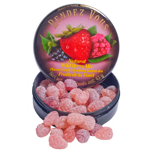 Леденцы Rendez Vous Berry Mix    43гр