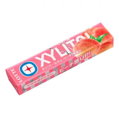 Жев.резинка Lotte Xylitol Peach   21гр