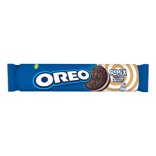 Печенье Oreo Remix Тирамису и Ваниль  157гр