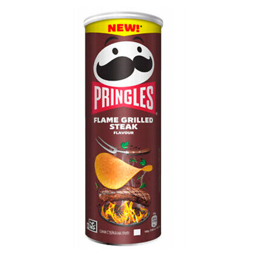 Чипсы Pringles Flame Grilled Steak   165гр