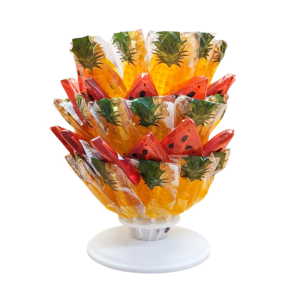 Конфета на палочке СТБел Плюс Экзотический микс   25гр