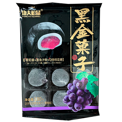 Рисовое пирожное Kung Fu Squirrel Grape   180гр