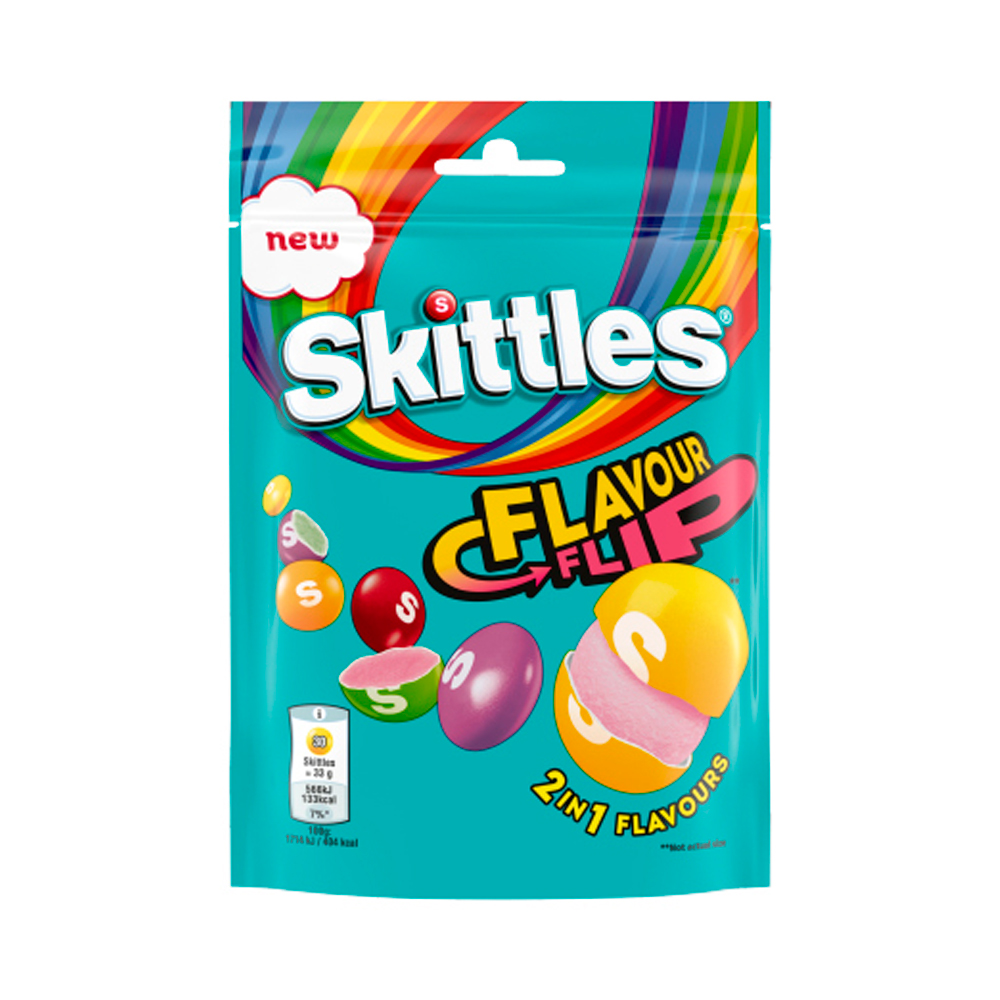 Драже Skittles Flavour Flip   136гр