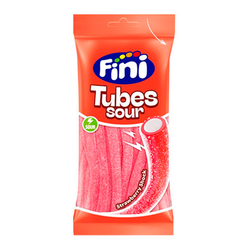 Жев.мармелад FINI Tubes Sour Strawberry Shock   90гр