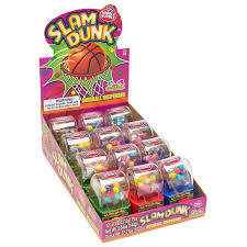 Жев.резинка Kidsmania Slam Dunk Gumball Dispenser   12гр