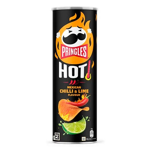 Чипсы Pringles HOT Mexican Chilli Lime   160гр