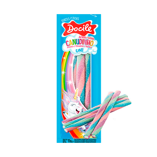 Жев.мармелад DOCILE Strawberry Colored Pencils Uni   15гр