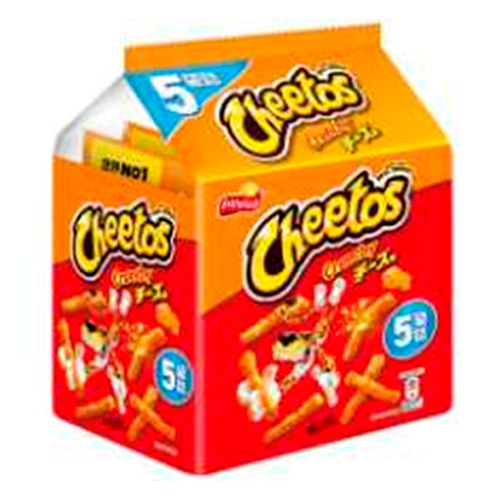 Чипсы Cheetos Cheese flavour (5шт*24г)  120гр