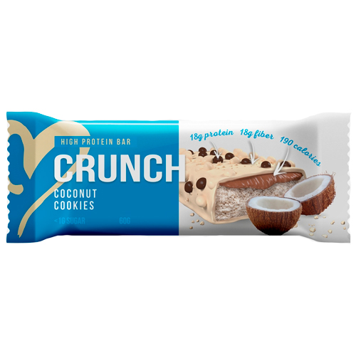 Батончик Crunch Bar Coconut Cookies 60гр.