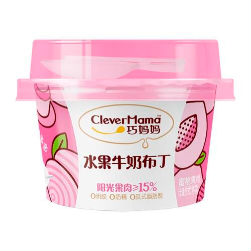 Желе CleverMama Peach Pulp Milk   85гр
