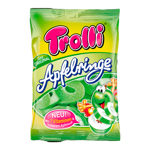 Мармелад Trolli Apple Rings 100гр.