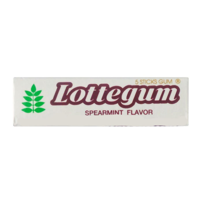 Жевательная резинка Lotte Gum Сладкая Мята 12,5гр