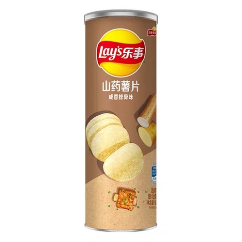 Чипсы Lay's Stax из картошки и батата со вкусом свинины   90гр