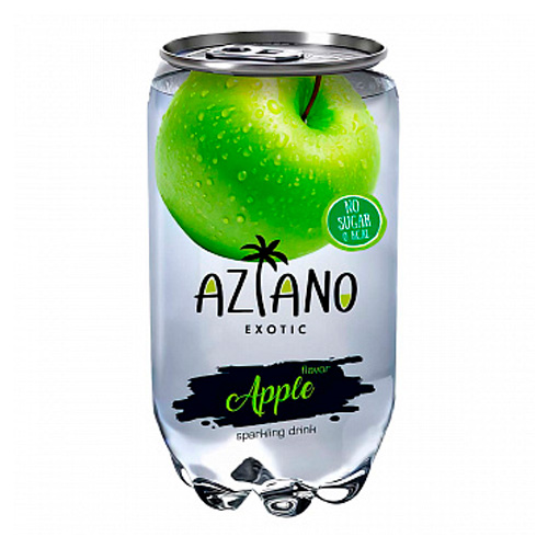 Газ.напиток Aziano Apple м  350мл