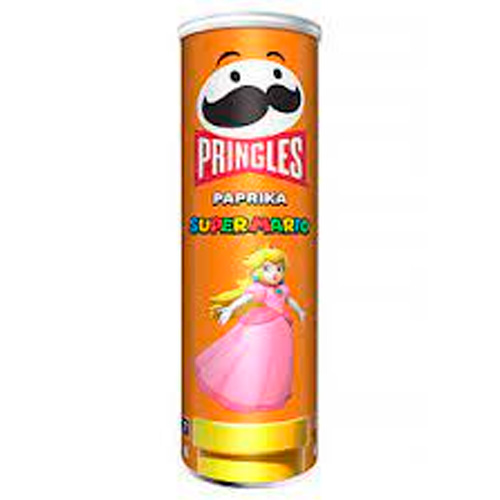 Чипсы Pringles Mario Sweet Paprika  165гр