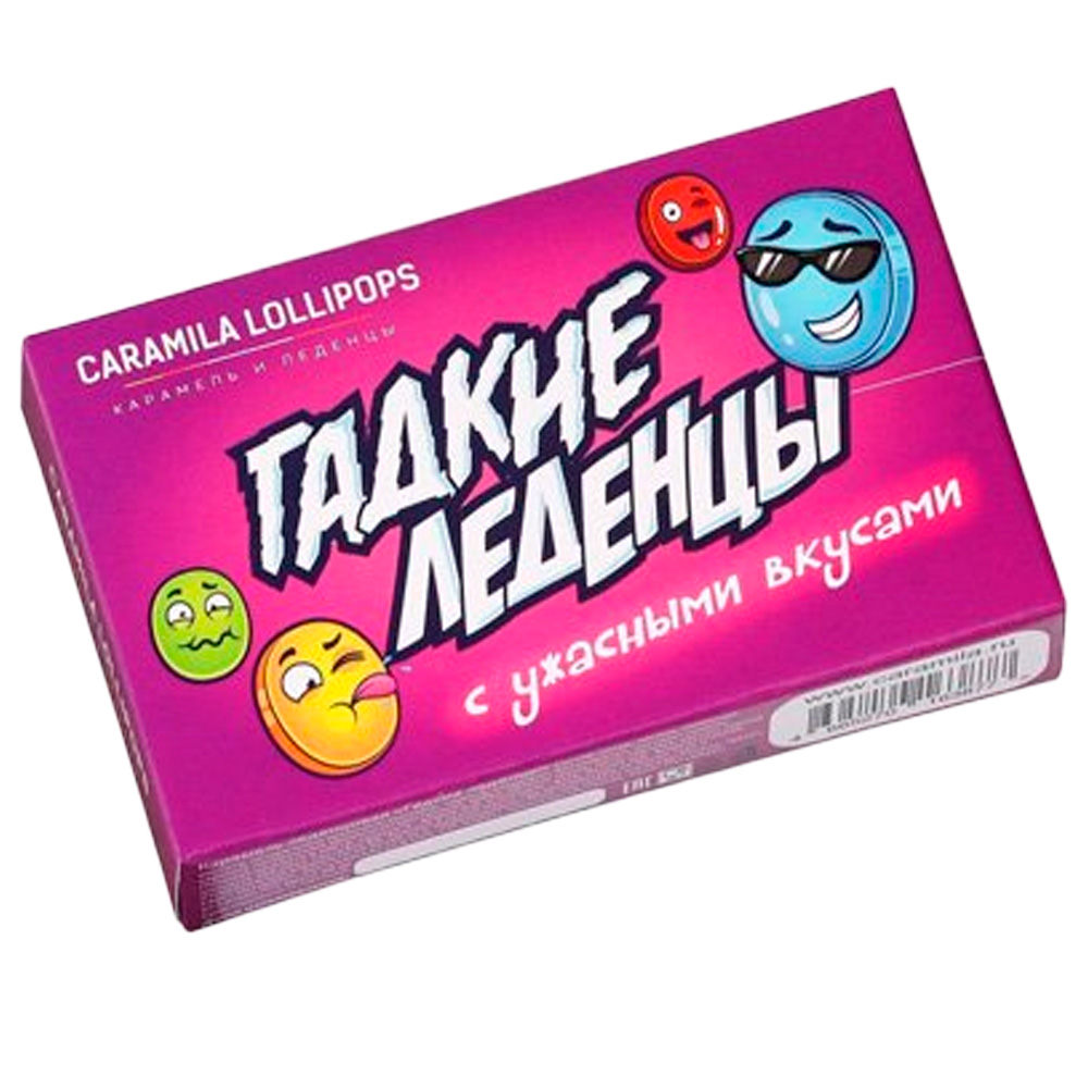 Леденцы "Гадкие" (16 вкусов) коробка/68 гр