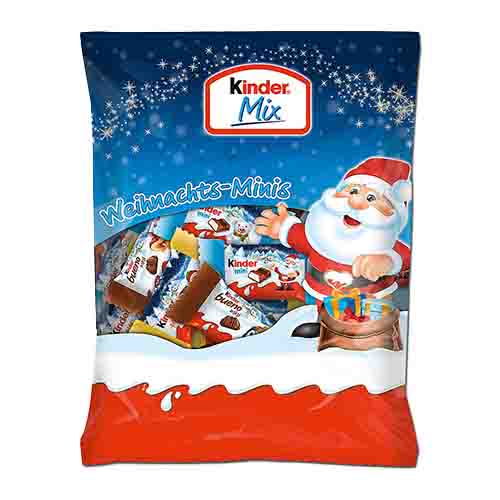 Kinder Xmas Рождественский пакет Mix 153гр