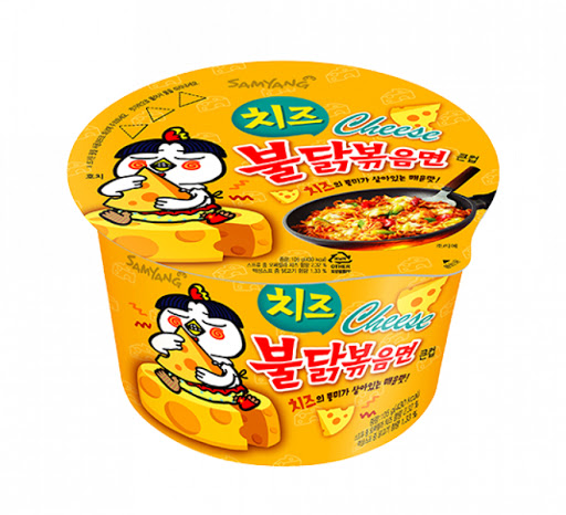 Лапша Samyang Big Bowl Cheese Hot Chicken  105гр