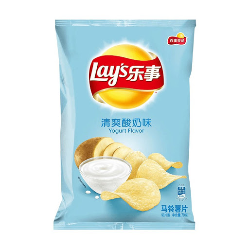 Чипсы Lay's со вкусом йогурта