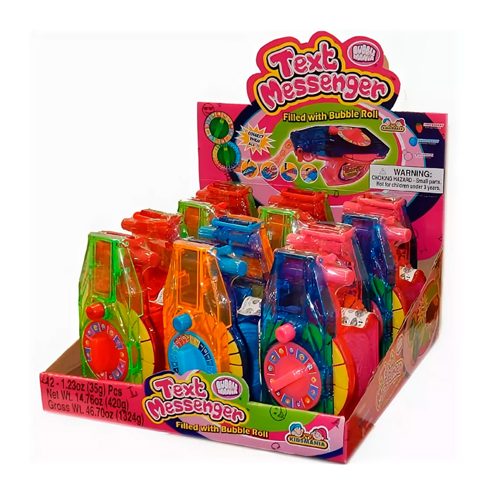 Жев. резинка Kidsmania Текст мессенджер 35гр