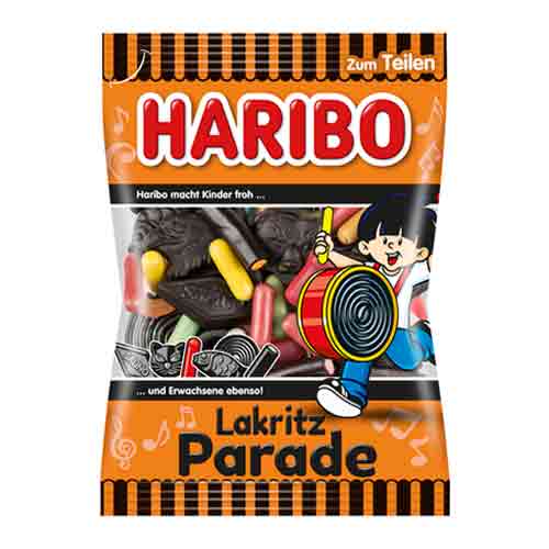 Жев.мармелад Haribo Lakritz Parade    175гр